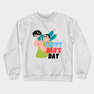 Father and daughter Crewneck Sweatshirt